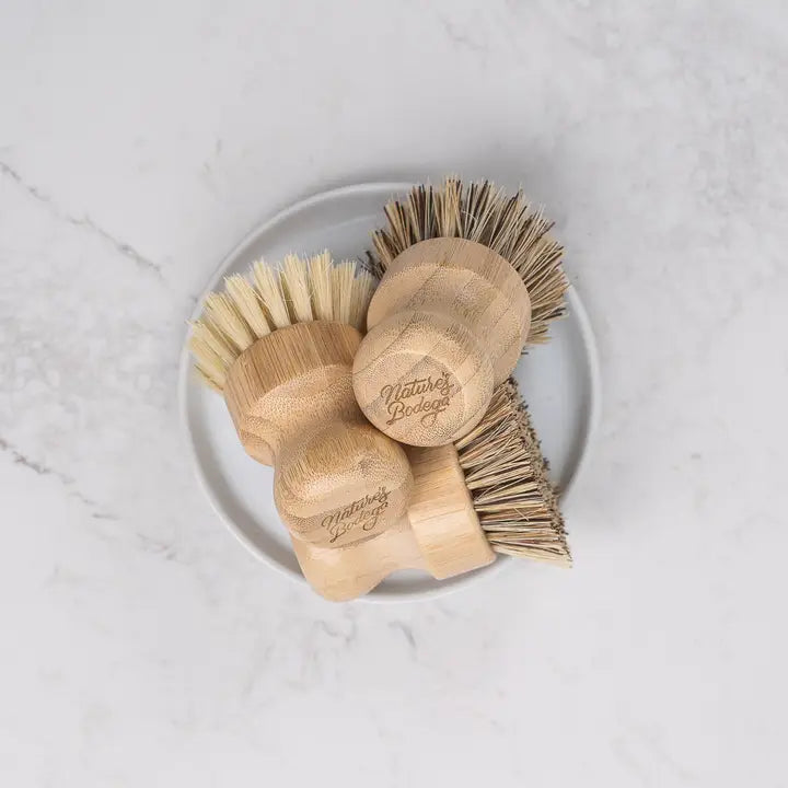 Natures Bodega Bamboo Scrubber Brush