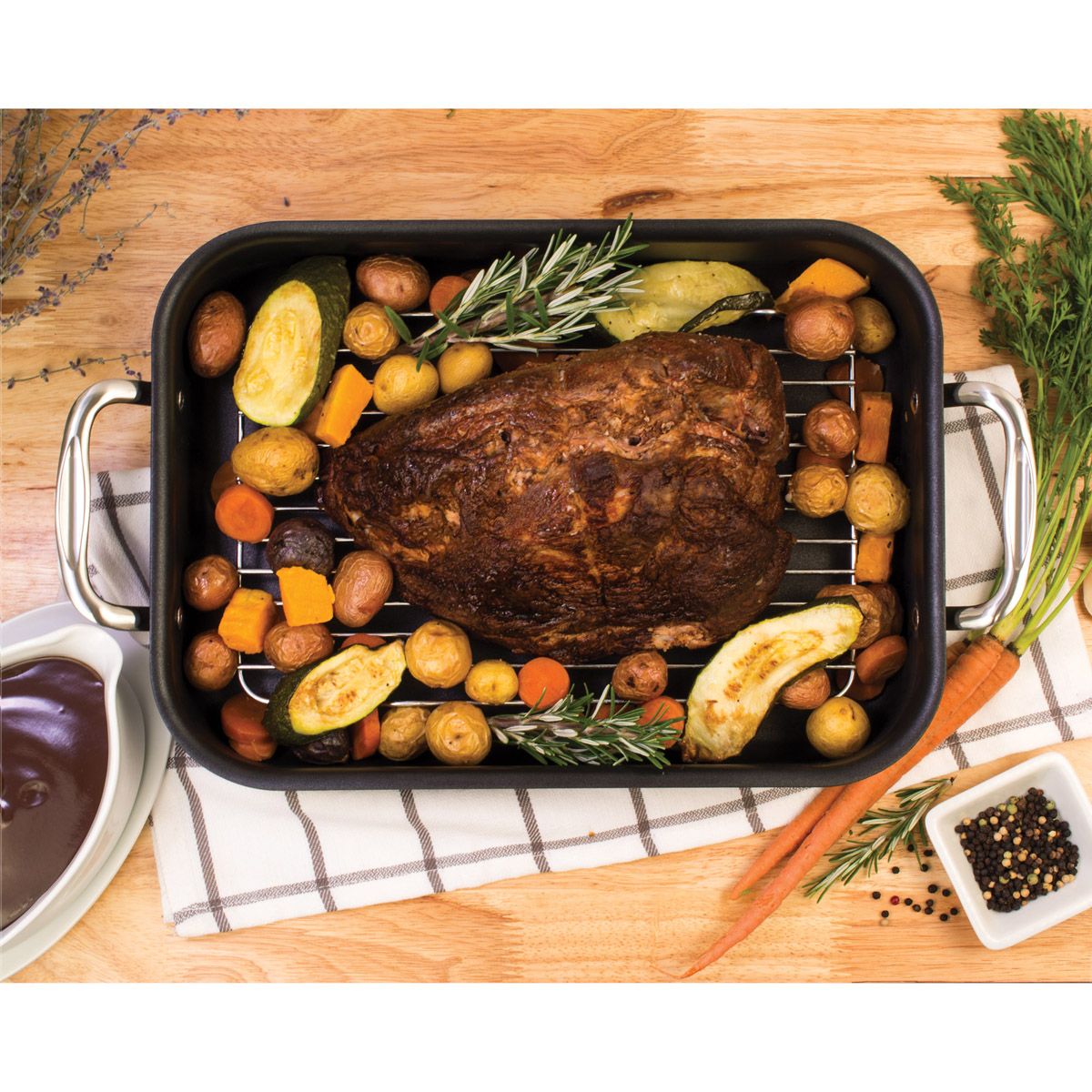 HIC Kitchen Wire Roasting Rack, 12x7.75 | Common Housefly