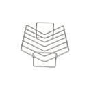 HIC Kitchen Pro V-Shaped Roasting Rack, 15.75x10.25