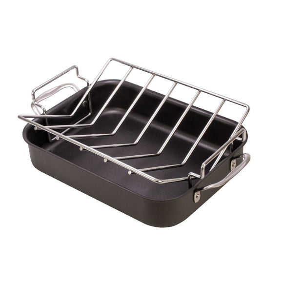 HIC Kitchen Pro V-Shaped Roasting Rack, 15.75x10.25