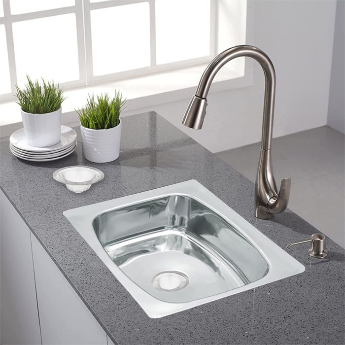 HIC Kitchen Mesh Sink Strainer
