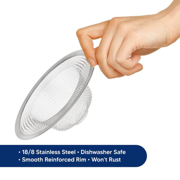 HIC Kitchen Mesh Sink Strainer