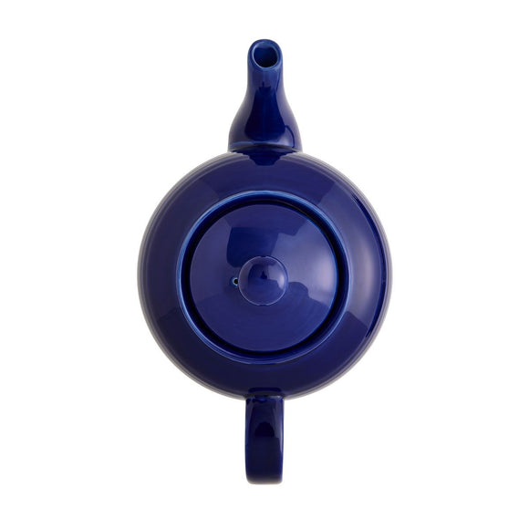 House of Prill Teapot with Stainless Steel Infuser, Cobalt