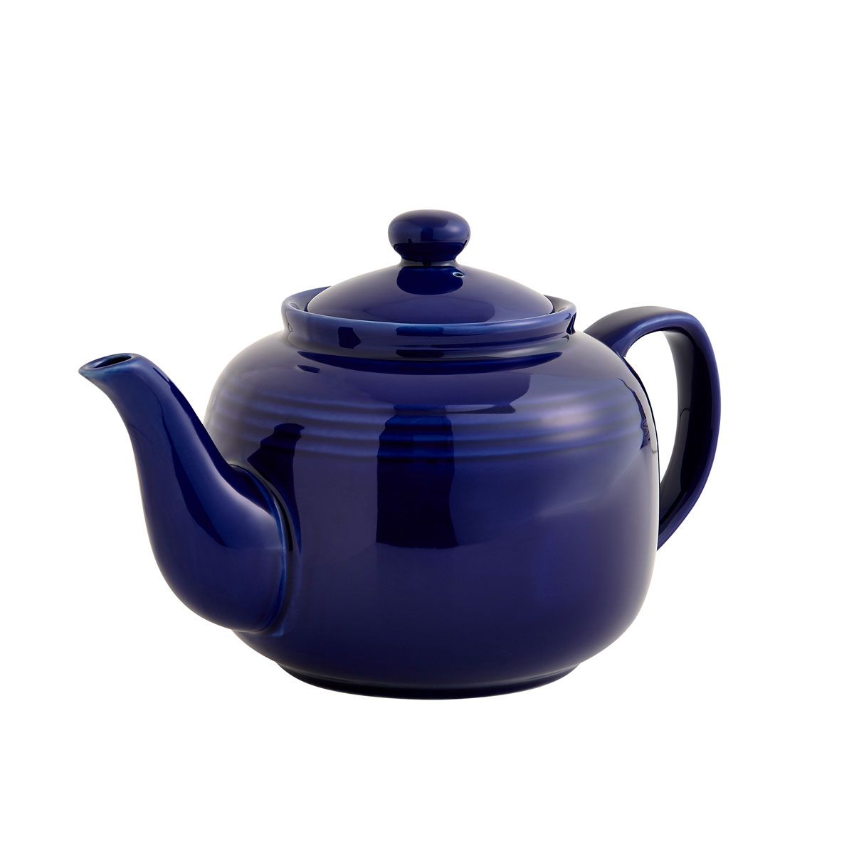 House of Prill Teapot with Stainless Steel Infuser, Cobalt