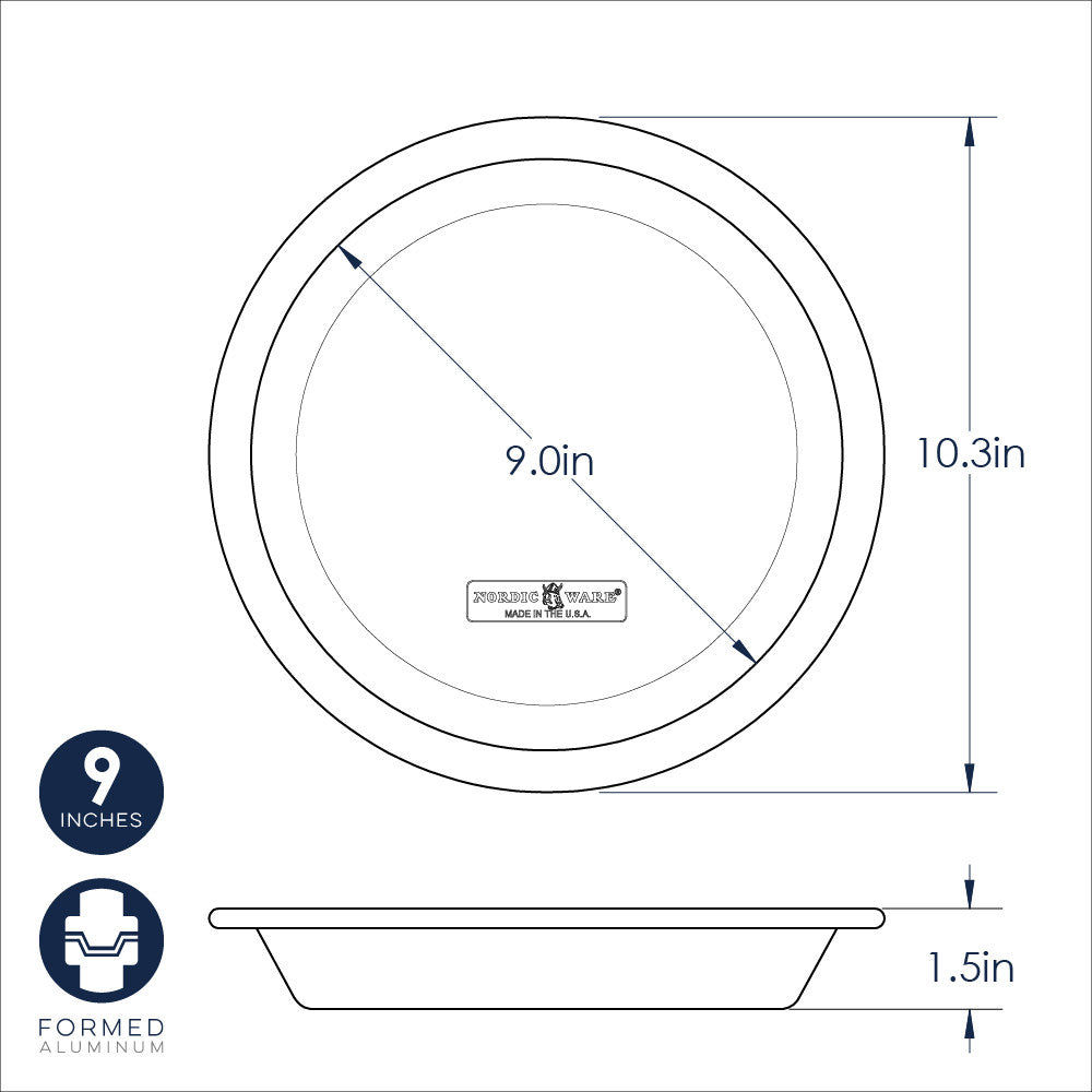 Nordicware Naturals® 9" Pie Pan