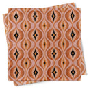 Mod Lounge Paper Co Cocktail Napkin Orange Diamond in Waves