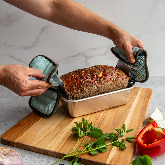Nordicware Naturals Meatloaf Pan with Lifting Trivet