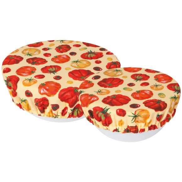 Heirloom Tomatoes Bowl Covers, Set of 2