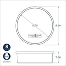 Nordicware Naturals Round Layer Cake Pan, Multiple Sizes-8