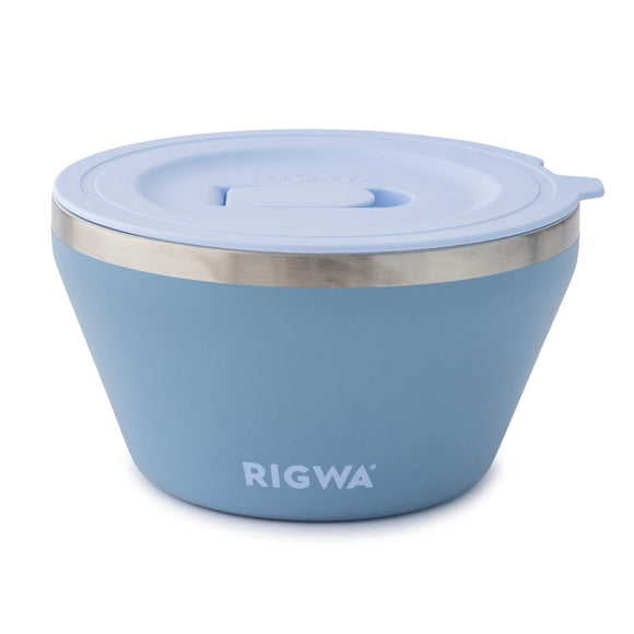 Rigwa SS Insulated Fresh Bowl Kit, 40oz, Cloud