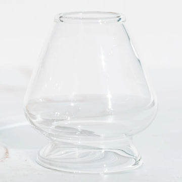 Matcha Nude Clear Glass Whisk Holder