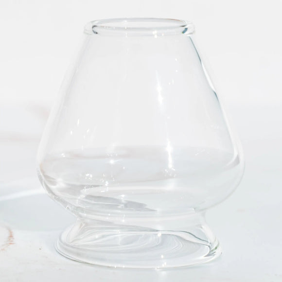 Matcha Nude Clear Glass Whisk Holder
