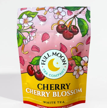 Full Moon Tea Company Cherry Cherry Blossom White Tea - Limited Edition