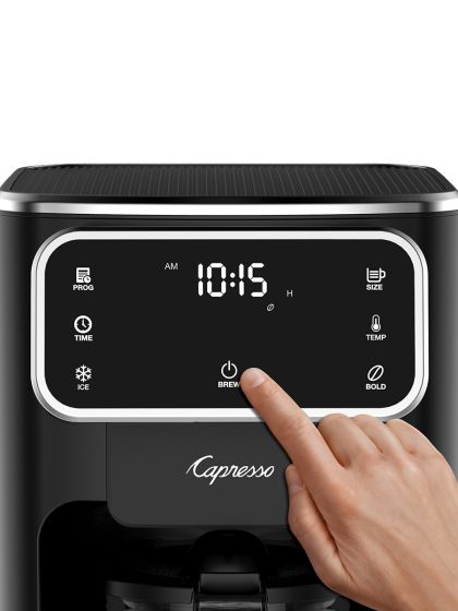 Capresso 12-Cup Touchscreen Coffee Maker with Glass Carafe