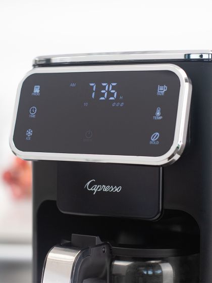 Capresso 12-Cup Touchscreen Coffee Maker with Glass Carafe