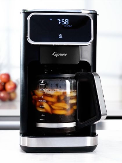 Capresso 12-Cup Touchscreen Coffee Maker with Glass Carafe