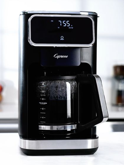 Capresso 12-Cup Touchscreen Coffee Maker with Glass Carafe