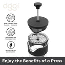 OGGI French Press 5 Cup (600 ml, 20 oz), Black-3