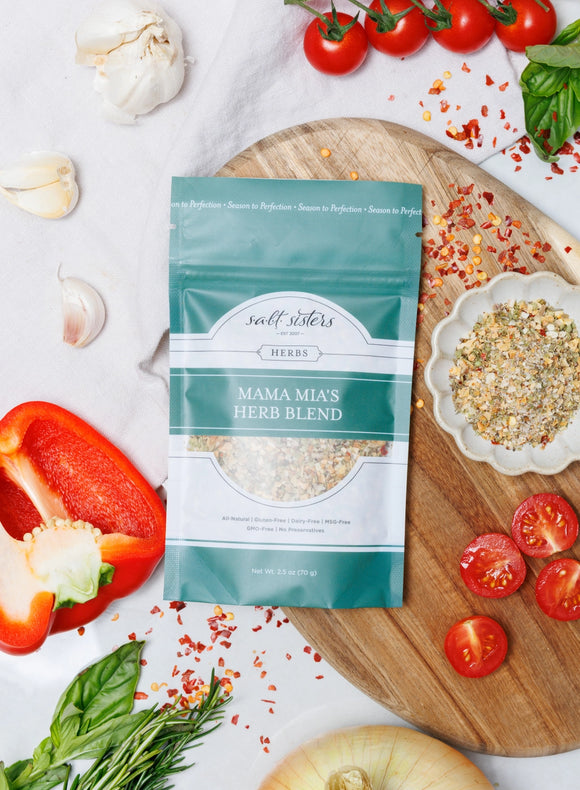 Salt Sisters Mama Mia’s Herb Blend, 2.5 oz