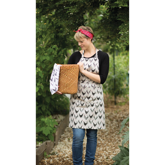 Now Designs Apron, Chicken Scratch