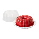 Nordicware Red Formed Bundt® Pan with Cake Keeper-2