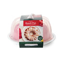 Nordicware Red Formed Bundt® Pan with Cake Keeper-5