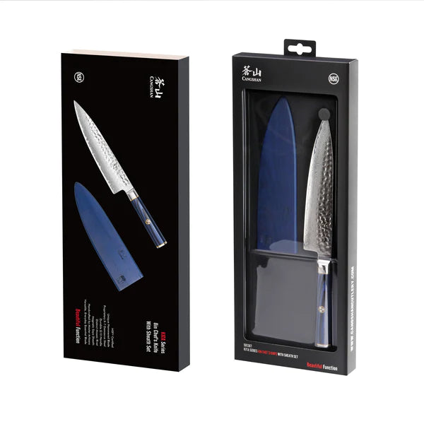 Cangshan Kita 8" Chef's Knife with Sheath-5
