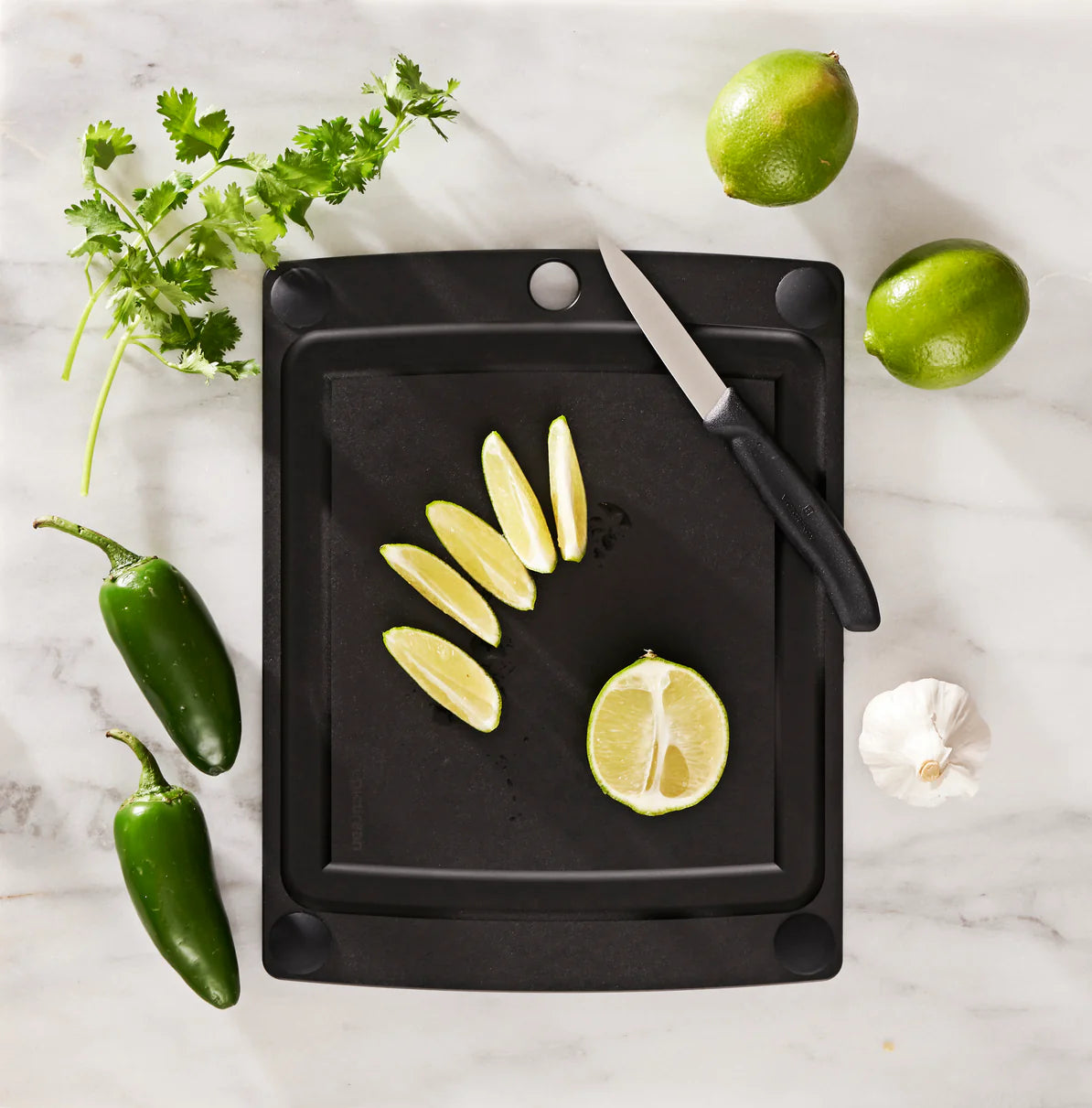 Epicurean All-in-One Series Cutting Board, Slate/Black feet, Multiple Sizes