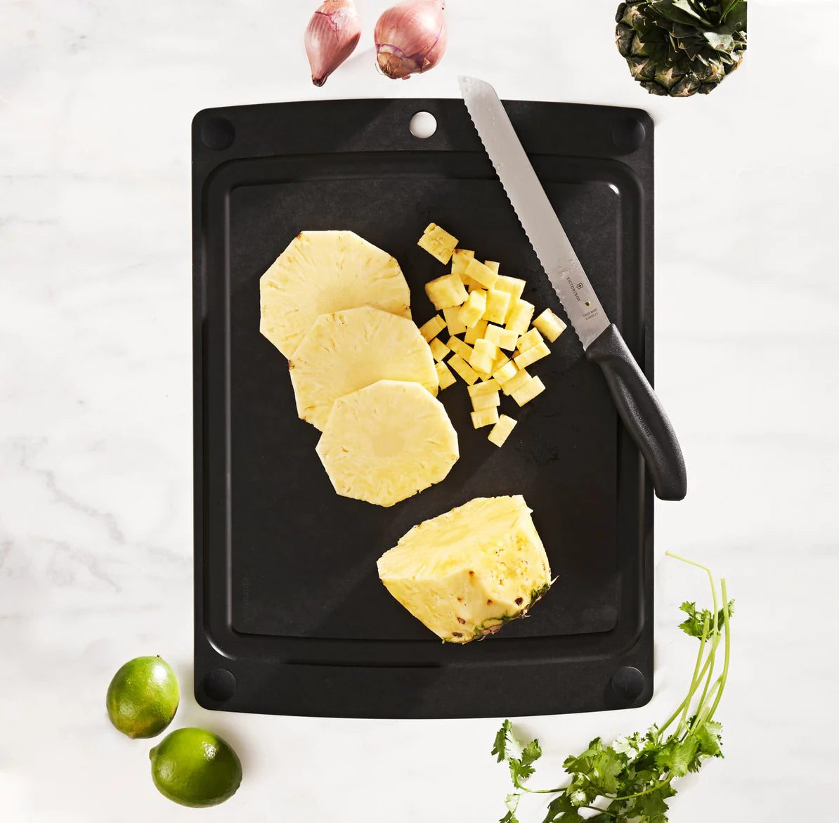 Epicurean All-in-One Series Cutting Board, Slate/Black feet, Multiple Sizes