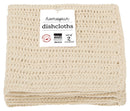 Now Designs Homespun Natural Crocheted Dishcloths, Set of 2