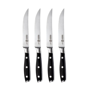 Avanta Fine Edge Steak Knife Set, POM Handle, 4 Pc. set