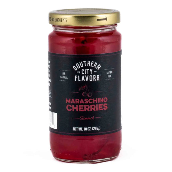 Southern City Flavors Stemmed Maraschino Cherries