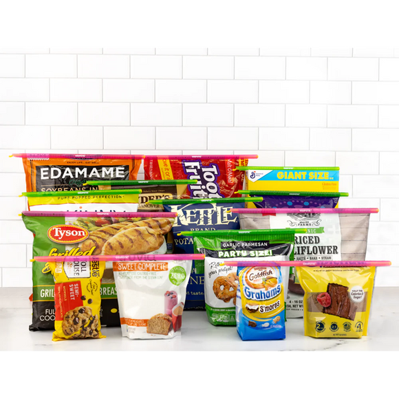 Gripstic Bag Clip, 12-pack Assorted