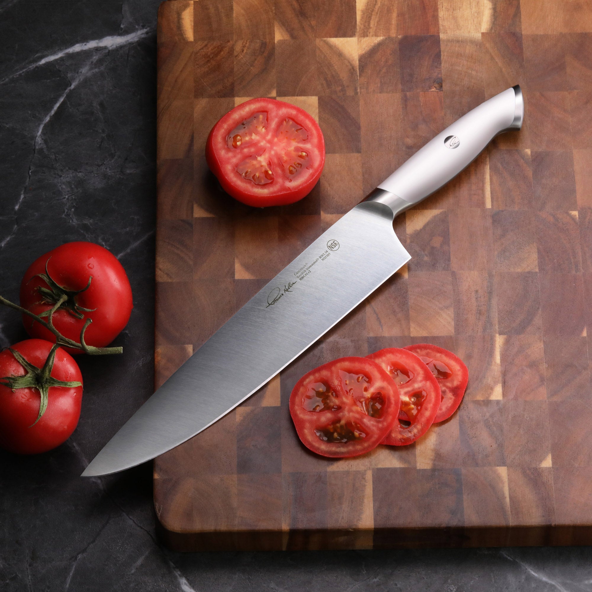 Thomas Keller Signature Collection 10" Chef's Knife, White