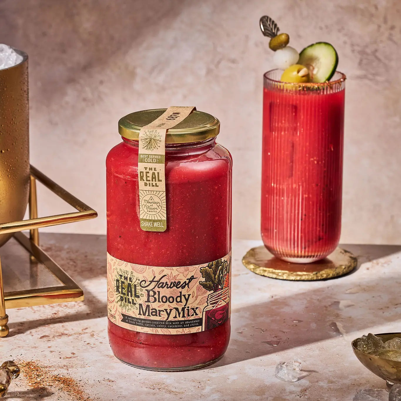 The Real Dill Harvest Bloody Mary Mix, 32 oz