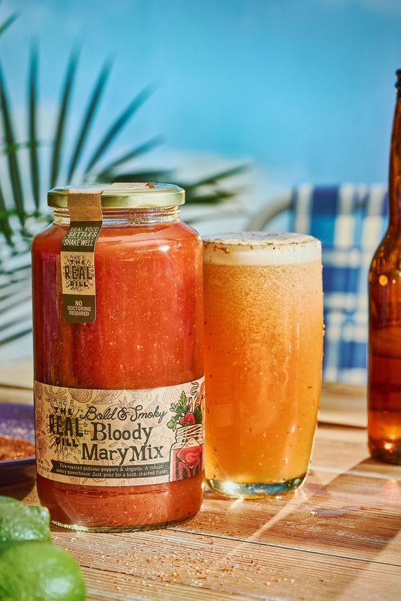 The Real Dill Bold & Smoky Bloody Mary Mix, 32 oz