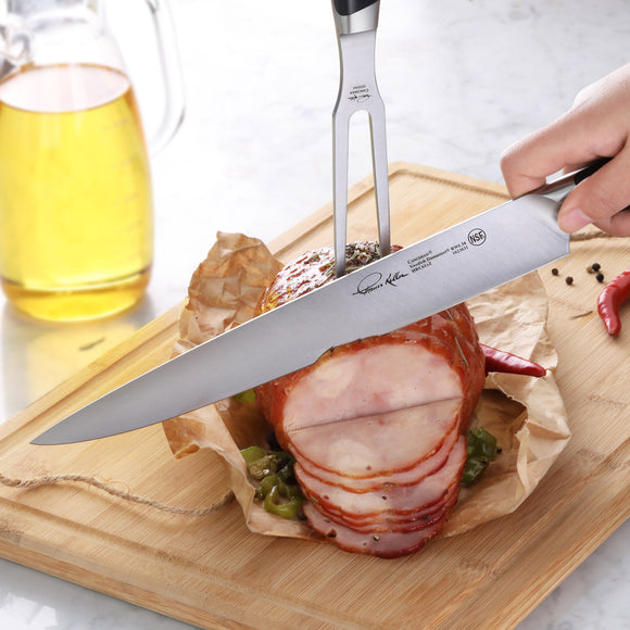 Thomas Keller Signature Collection 10.5" Carving Knife, Black