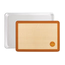 Mrs. Anderson's Baking Half-Size Baking Sheet & Silicone Mat Set