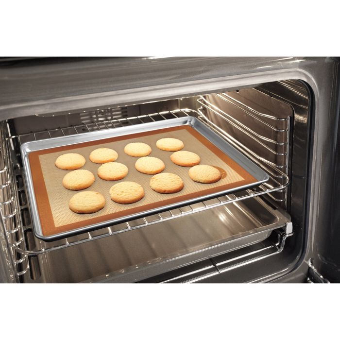 Mrs. Anderson's Baking Half-Size Baking Sheet & Silicone Mat Set