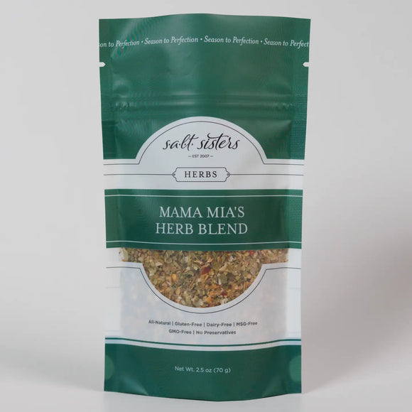 Salt Sisters Mama Mia’s Herb Blend, 2.5 oz