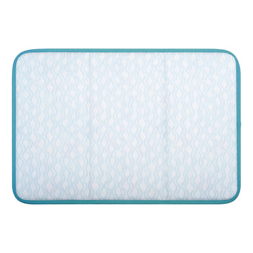 Once Again Home Co. Drying Mat - Iris & Sea Seashells Galore