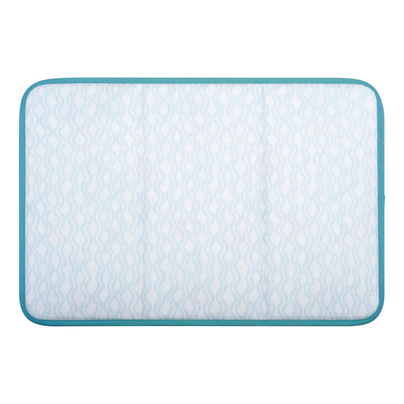 Once Again Home Co. Drying Mat - Iris & Sea Seashells Galore