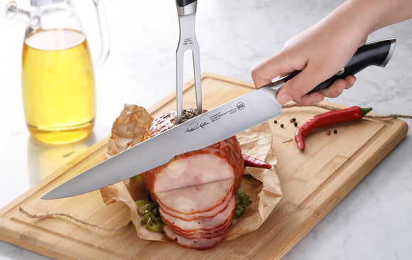 Thomas Keller Signature Collection 10.5" Carving Knife, Black