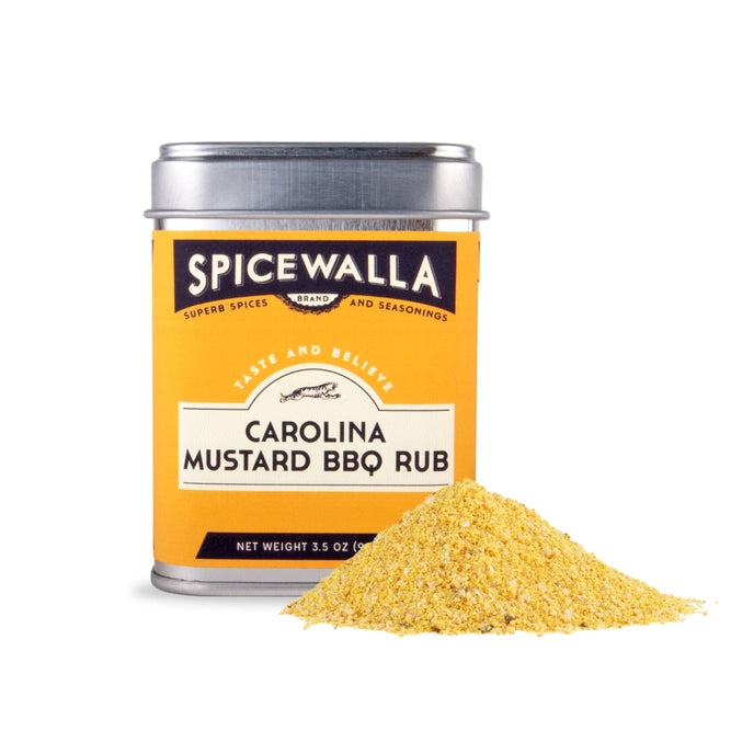 Spicewalla Carolina Mustard BBQ Rub, 3.5 oz.