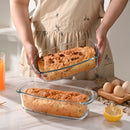 Fox Run Glass Loaf Pans with Lids, Set of 2-7