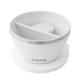 Rigwa SS Insulated Fresh Bowl Kit, 40oz, Snowbird