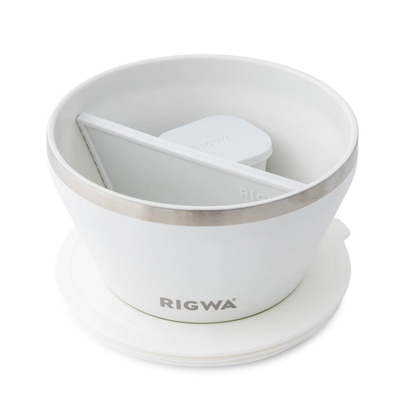 Rigwa SS Insulated Fresh Bowl Kit, 40oz, Snowbird