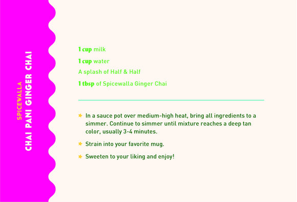 Spicewalla Chai Pani Ginger Chai, 2.6oz