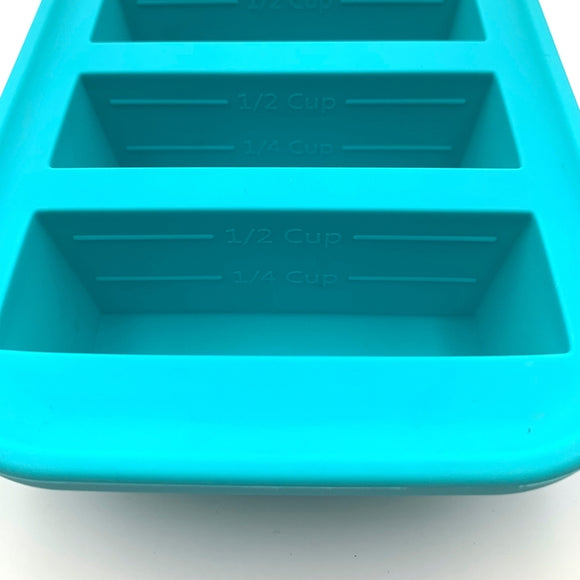 Souper Cubes 1/2 Cup Freezing Tray, Aqua