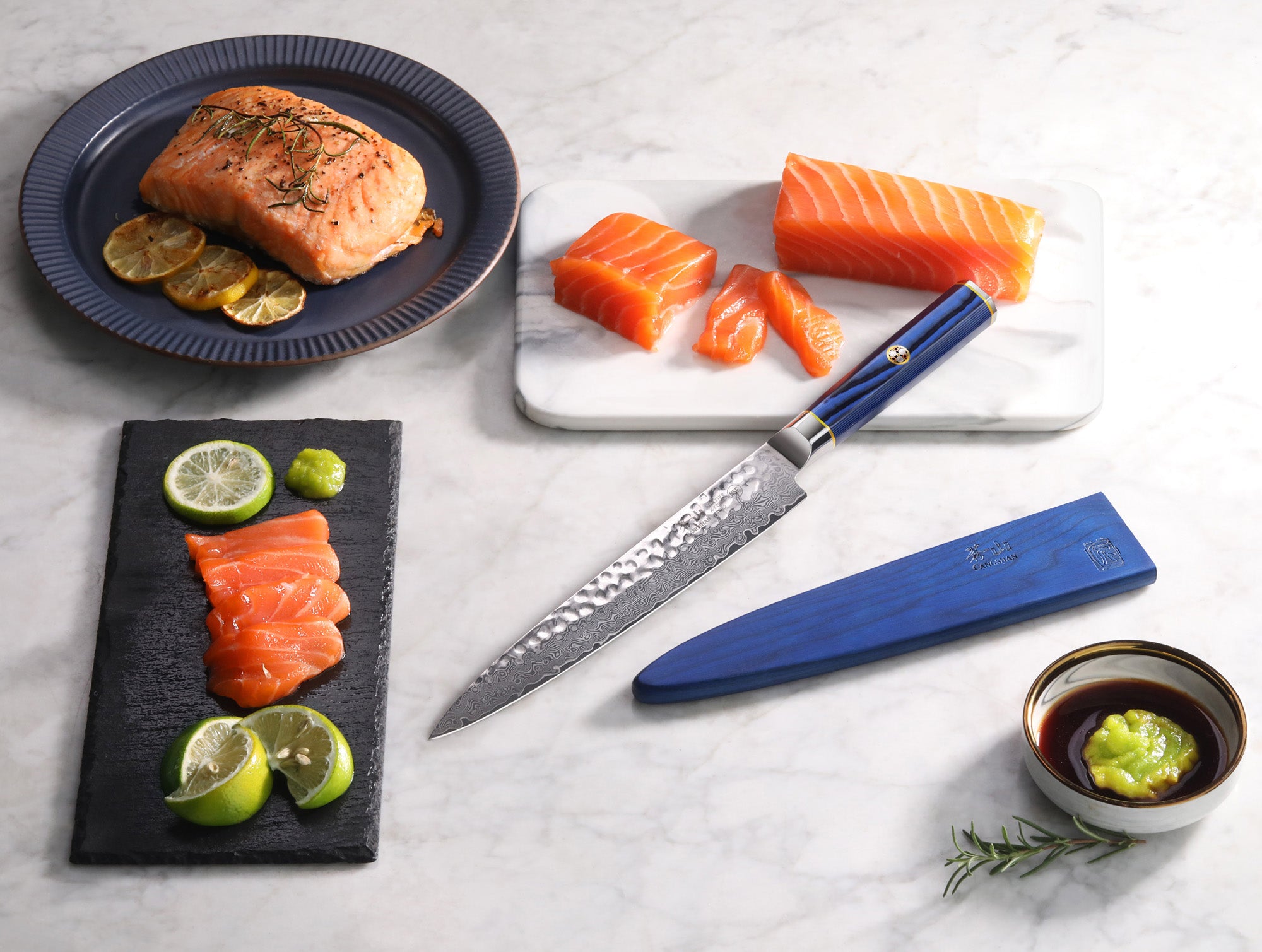 Cangshan Kita 8" Sashimi Knife-7